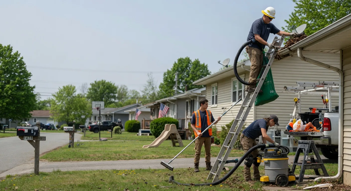 Gutter Installation in New London, WI near me